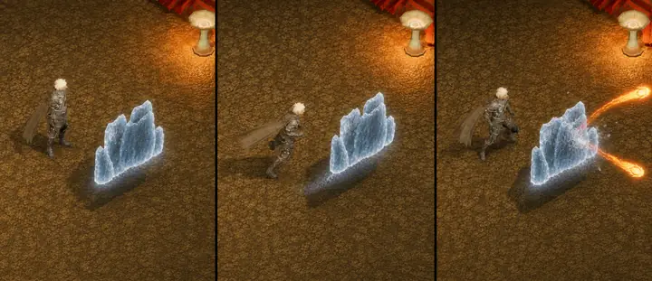 Rime Wall — Mage discipline — the ice wall rises, takes the hit, and holds.
