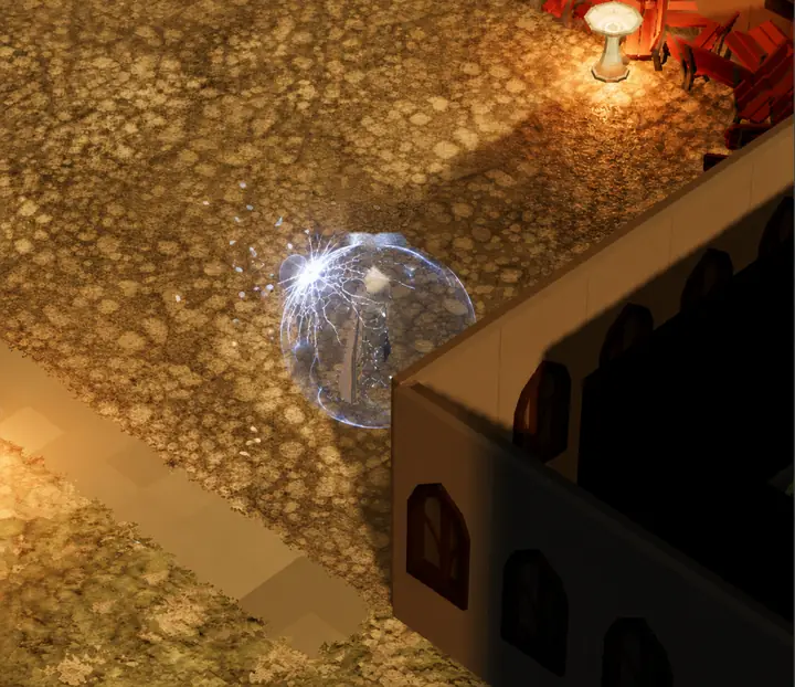 Storm Shell — Mage discipline — a sphere of lightning that punishes anyone who strikes it.